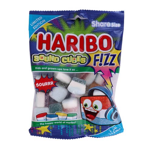 Haribo Fizz Sound Cubes 70g 