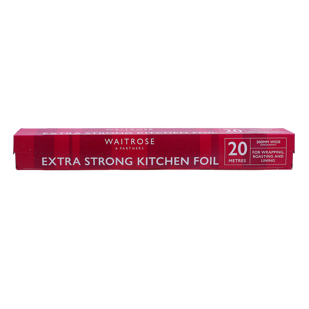 Waitrose Extra Strong Kitchen Foil 300mm x 20m