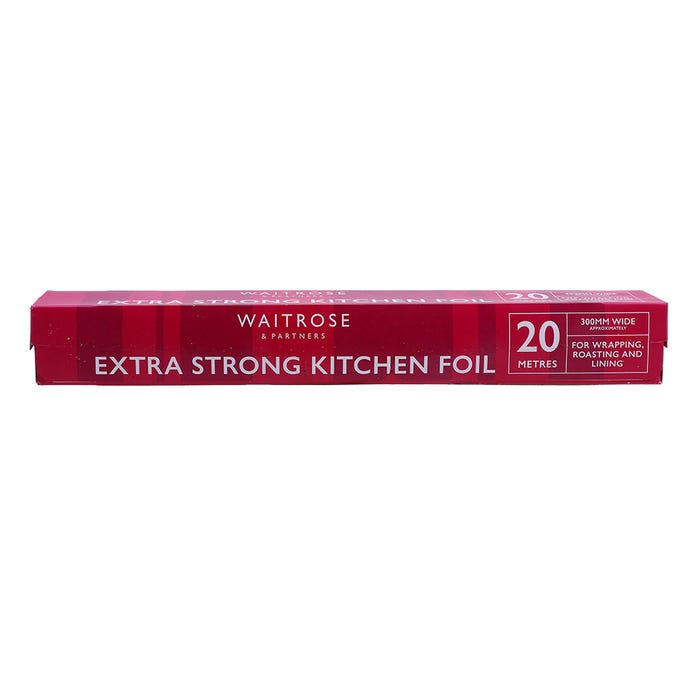 Waitrose Extra Strong Kitchen Foil 300mm x 20m