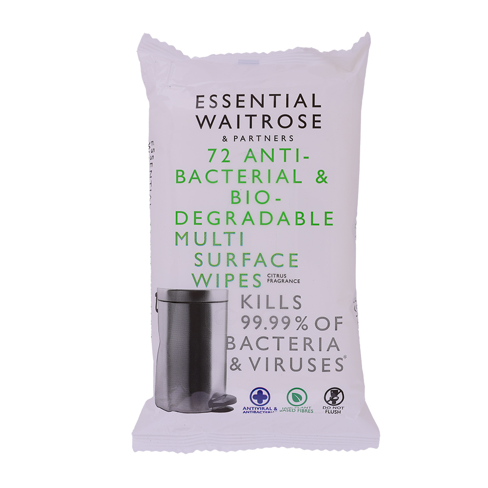 Alosraonline | Waitrose Multi Surface Wipes 72s