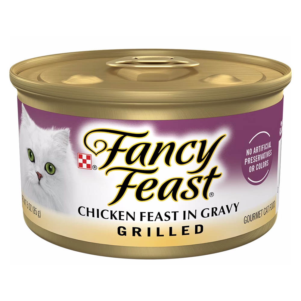 Fancy Feast Grilled Chicken Cat Food 85g