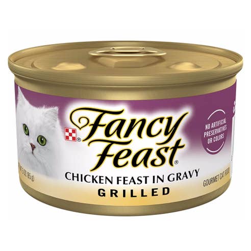 Fancy Feast Grilled Chicken Cat Food 85g 