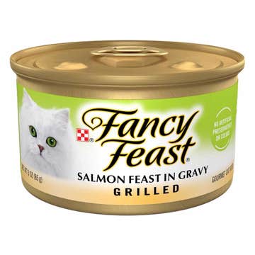Fancy Feast Grilled Salmon Cat Food 85g 
