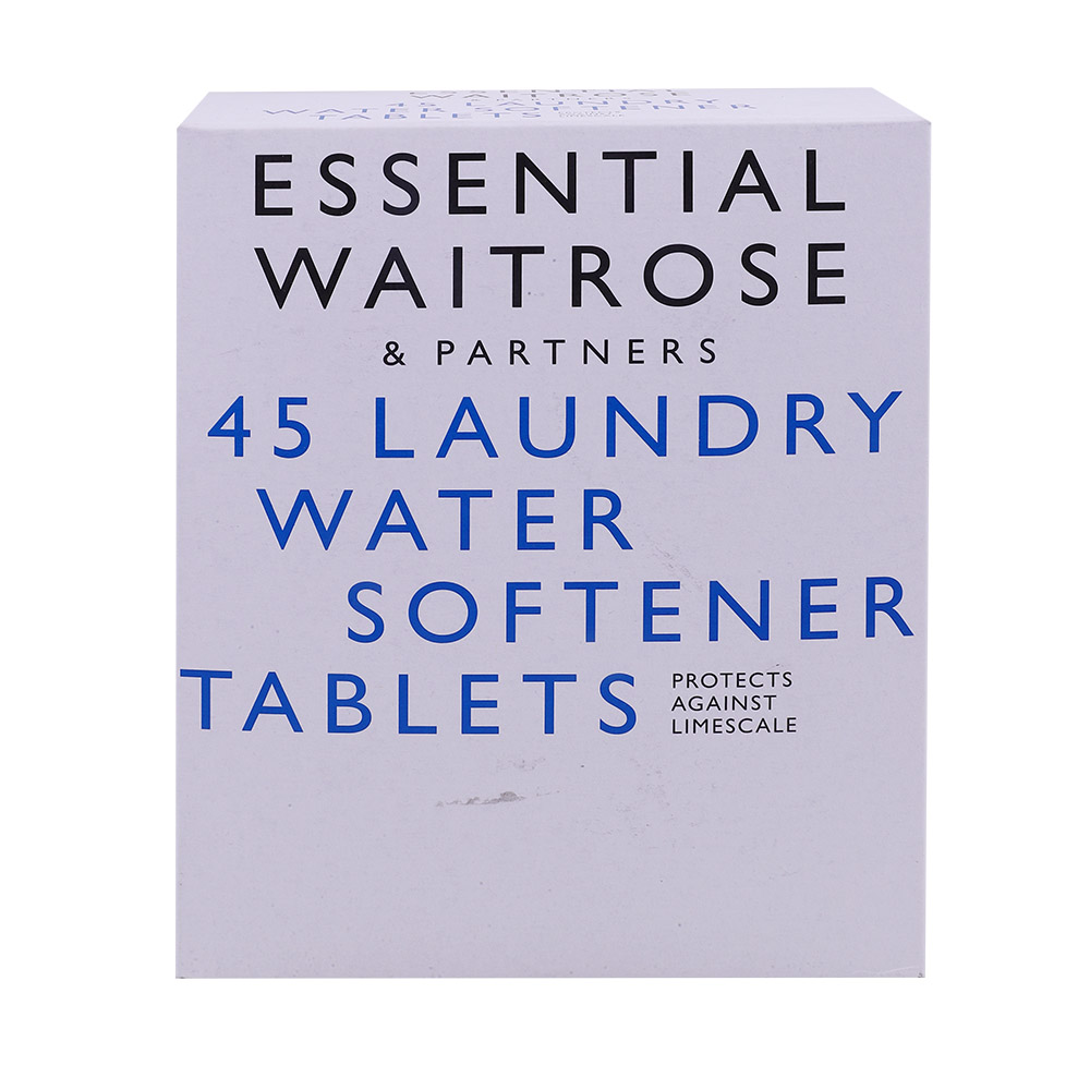 Waitrose Laundry Water Softener Tablets 45 Pack