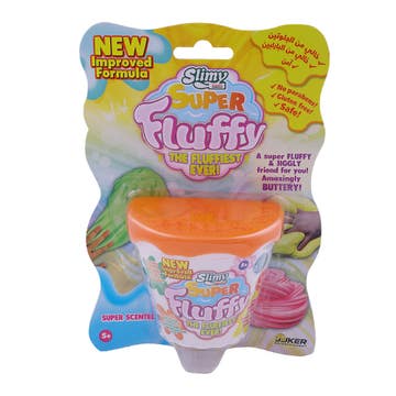 Slimy Super Fluffy Slime On Blistercard Toy 100g