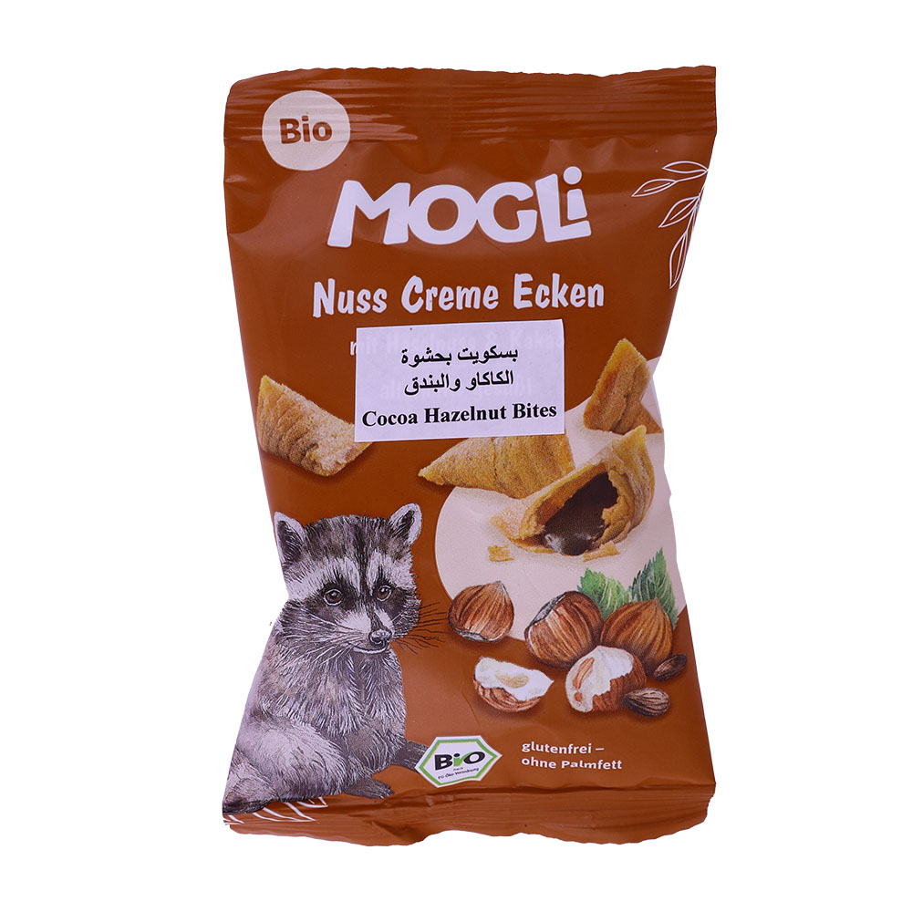 Mogli Cocoa Hazelnut Bites 30g