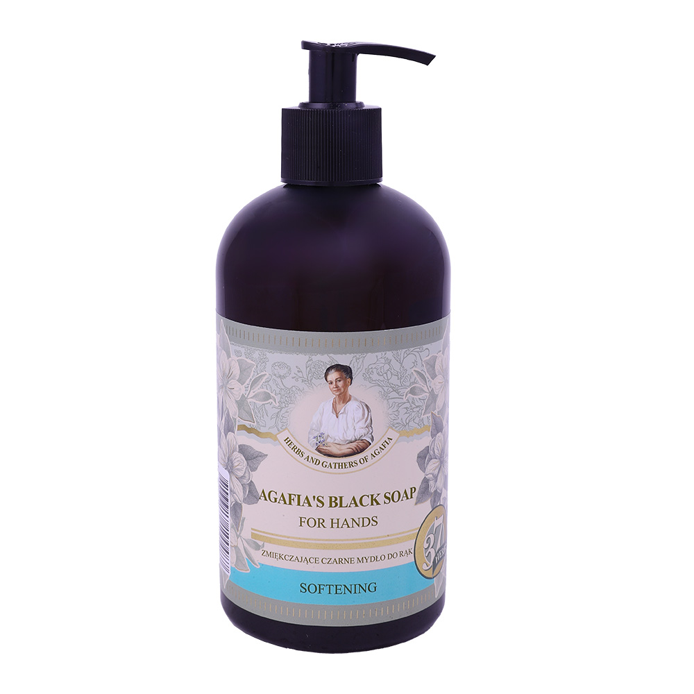 Agafia's Black Softening Soap 500ml