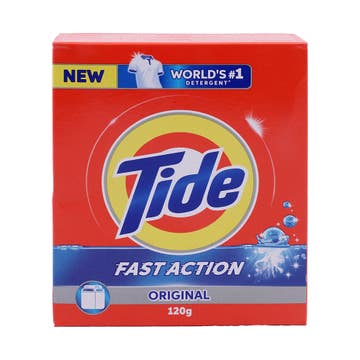 Tide Fast Action Original Detergent Powder 120g 
