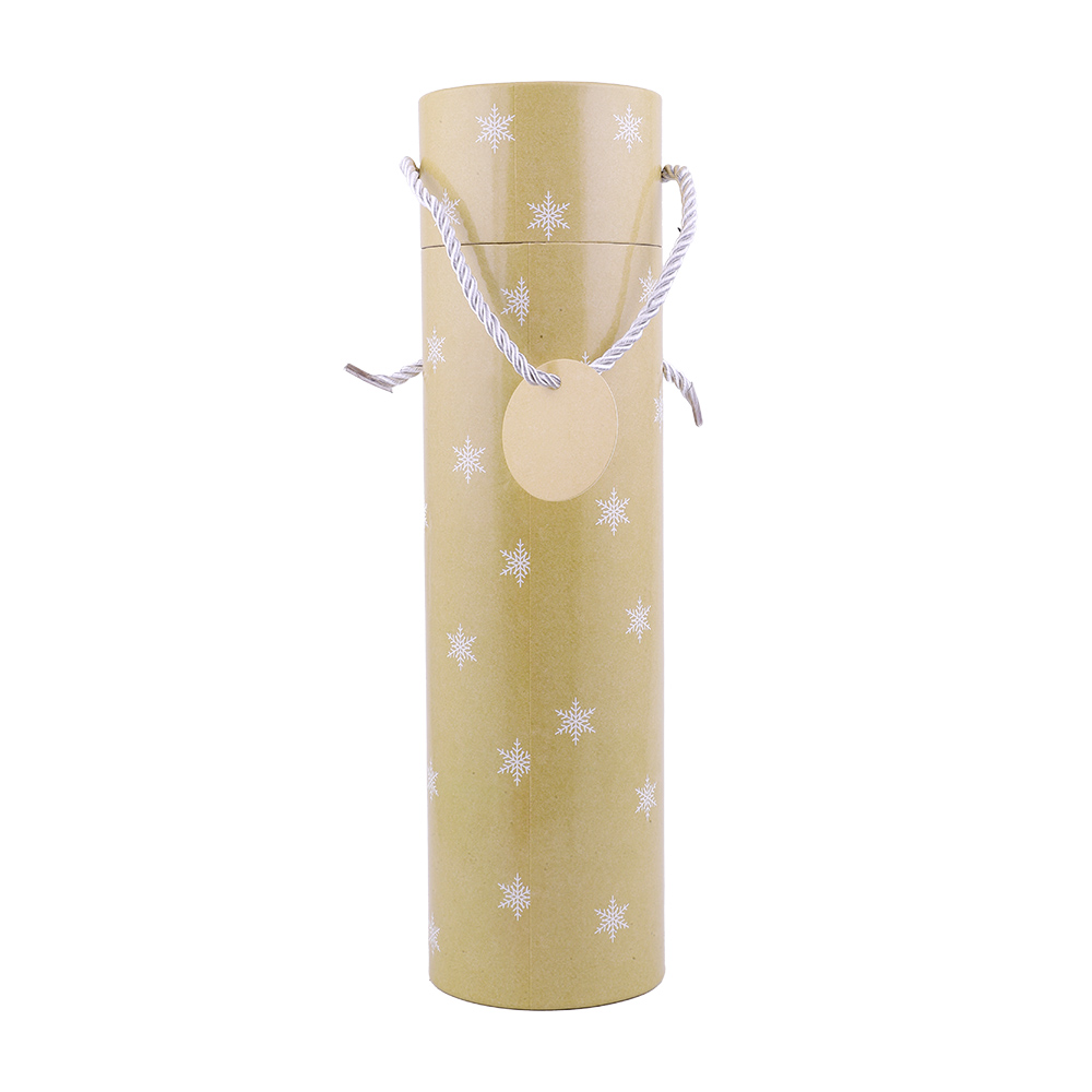 Giftmaker Xmas Bottle Tube Kraft Stage back image