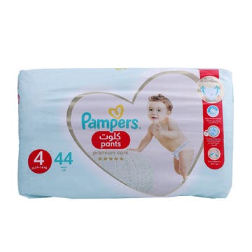 Pampers Premium Care Size 4 Pants 44's 
