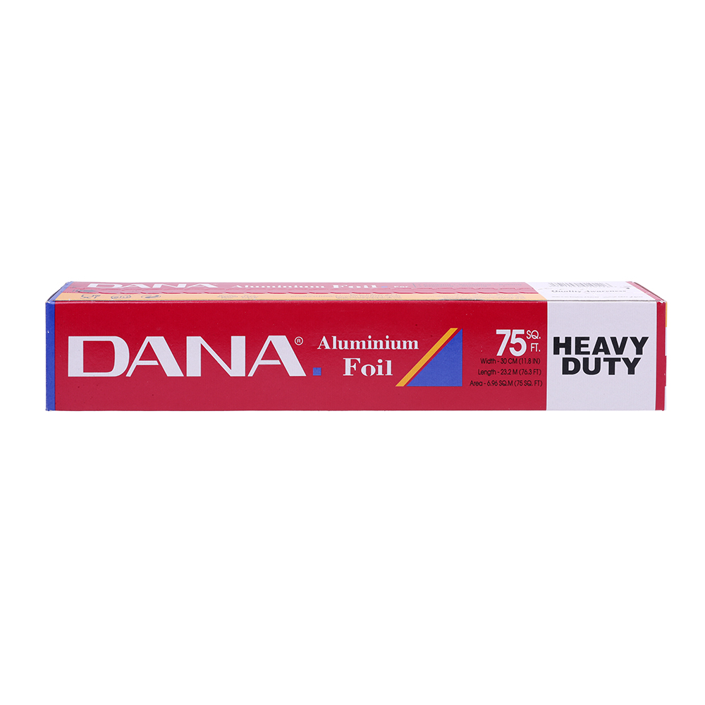 Dana Heavy Duty Aluminium Foil 30cm x 75 Sq Ft