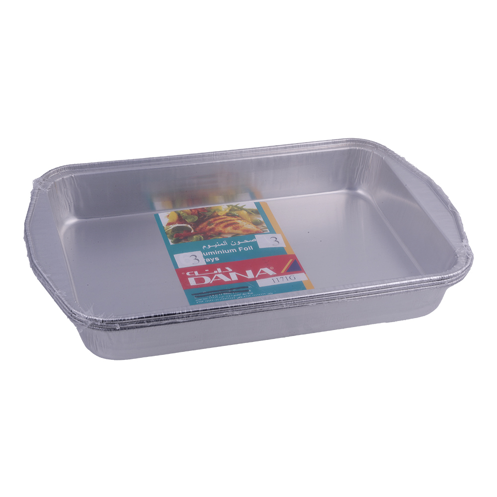 Dana Aluminium Foil Container With Handle 3's back image