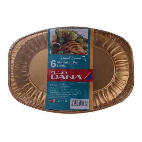 Dana Aluminium Foil Tray 6's 