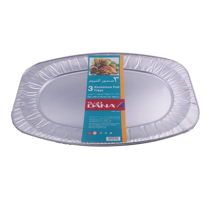 Dana Aluminium Foil Tray 3's