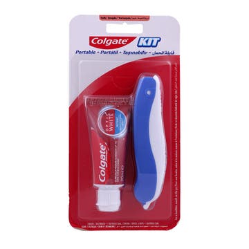 Colgate Travel Kit Toothbrush + Toothpaste 20ml 