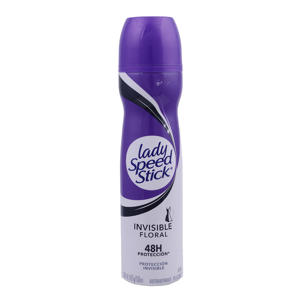 Lady Speed Stick Invisible Floral Deodorant Spray 150ml