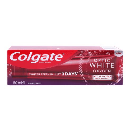 Colgate Optic White Oxygen Toothpaste 50ml 