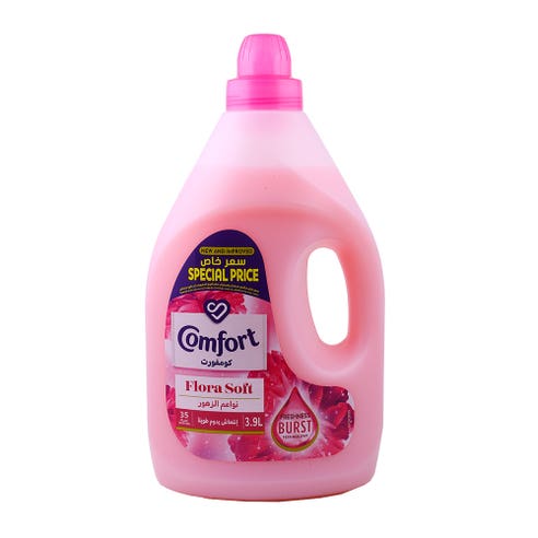 Comfort Flora Soft Fabric Softener 3.9L [Special Offer] 