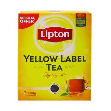 Lipton Yellow Label Tea Powder 400g [Special Offer] 