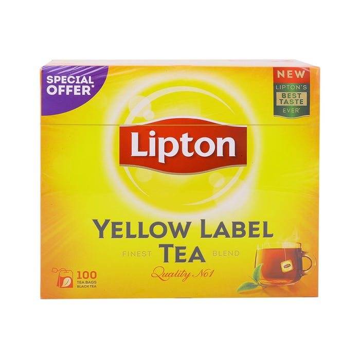 Lipton Yellow Label Tea Bags 100's