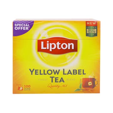 Lipton Yellow Label Tea Bags 100's 