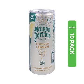 Perrier Lemon Sparkling Mineral Water 10x250ml