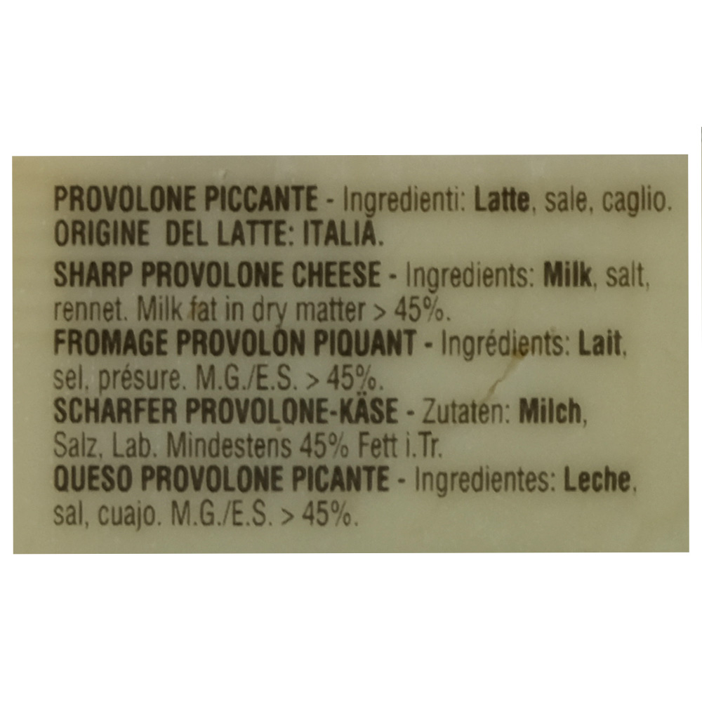 Auricchio Provolone Piccante 200g back image