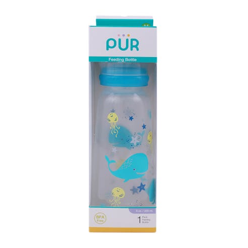 Pur Straight Classic Feeding Bottle 250ml 