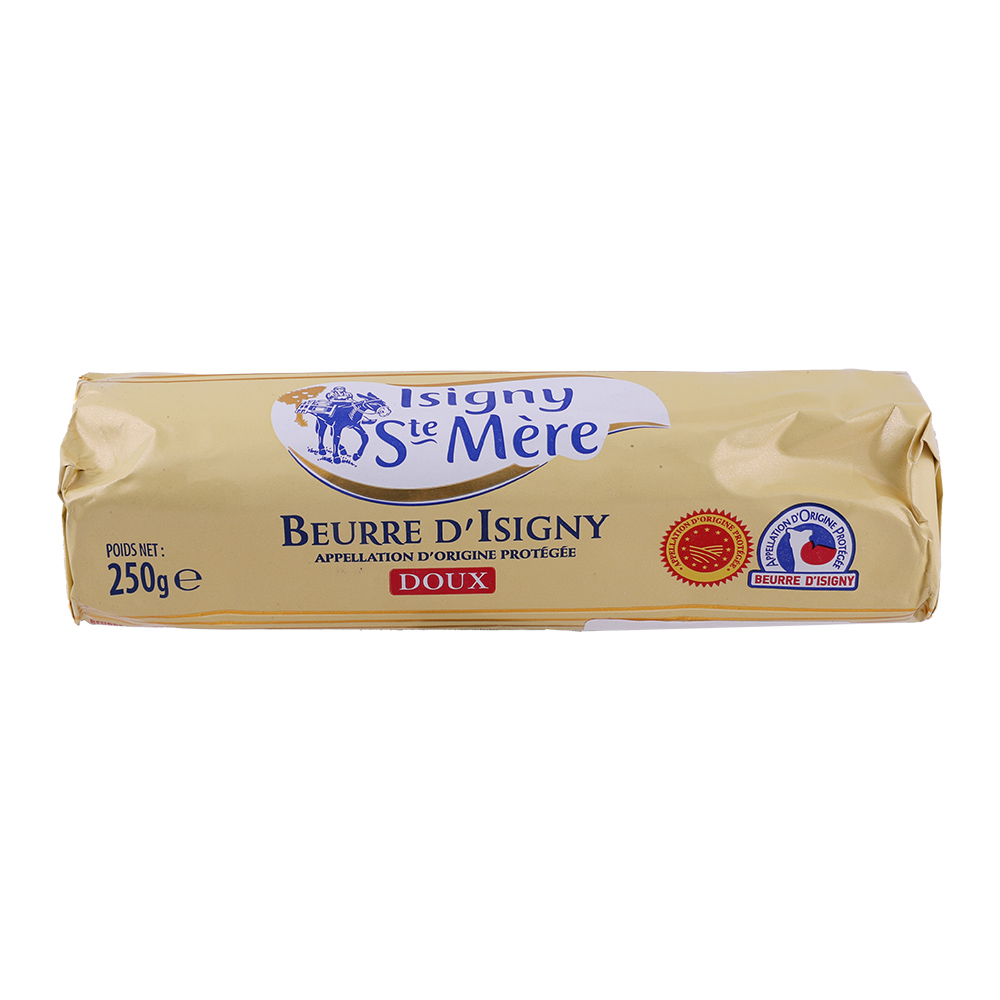 Isigny Ste Mere Unsalted Butter Roll 250g