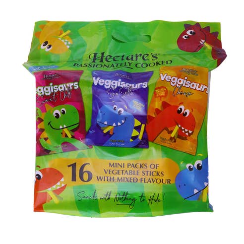 Hectare's Mini Packs Of Vegetable Sticks Polybags 16x14g 