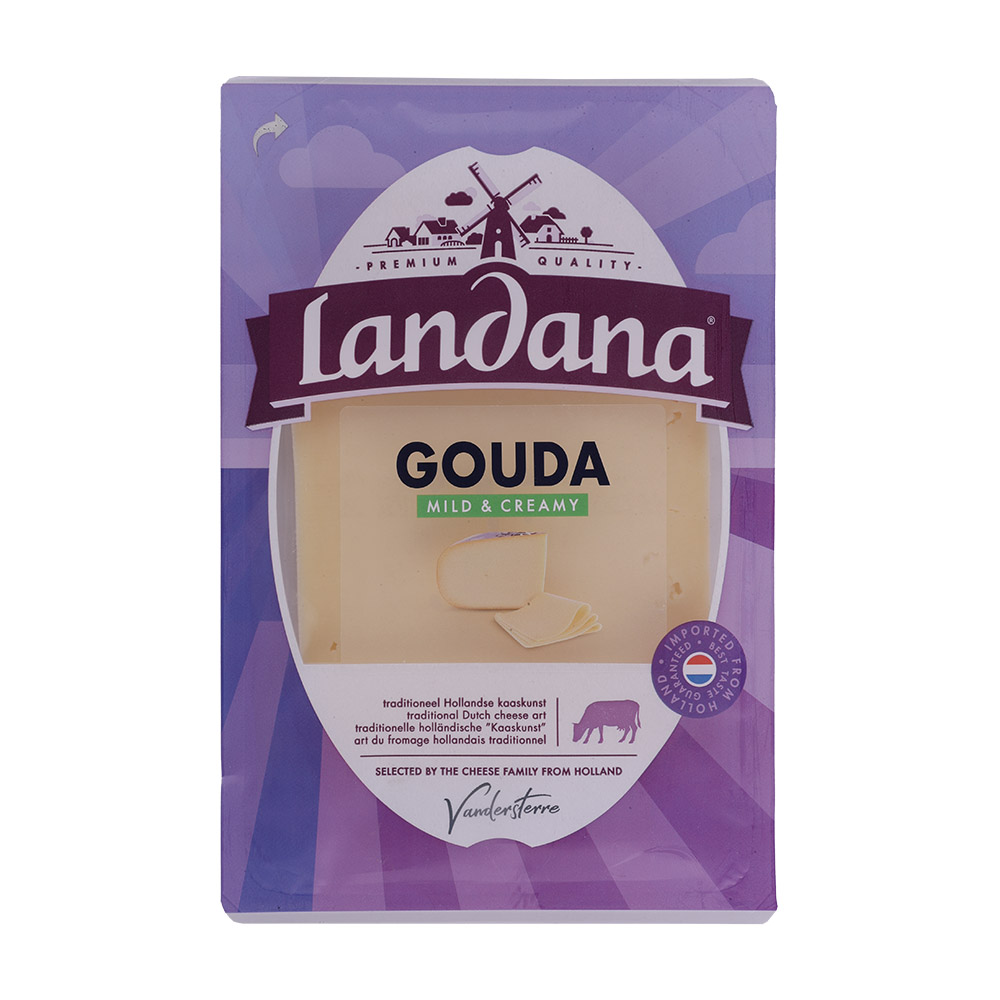 Landana Gouda Mild & Creamy Slices Cheese 150g
