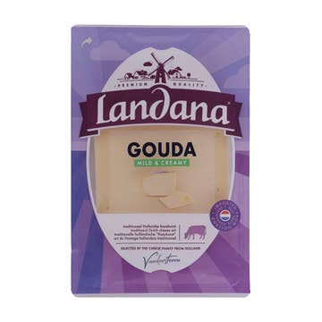 Landana Gouda Mild & Creamy Slices Cheese 150g 