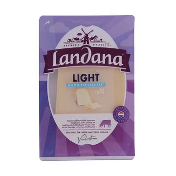 Landana Light Cheese Slices 150g 