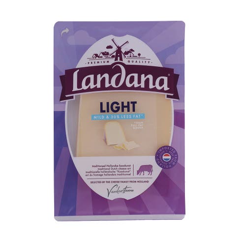 Landana Light Cheese Slices 150g 