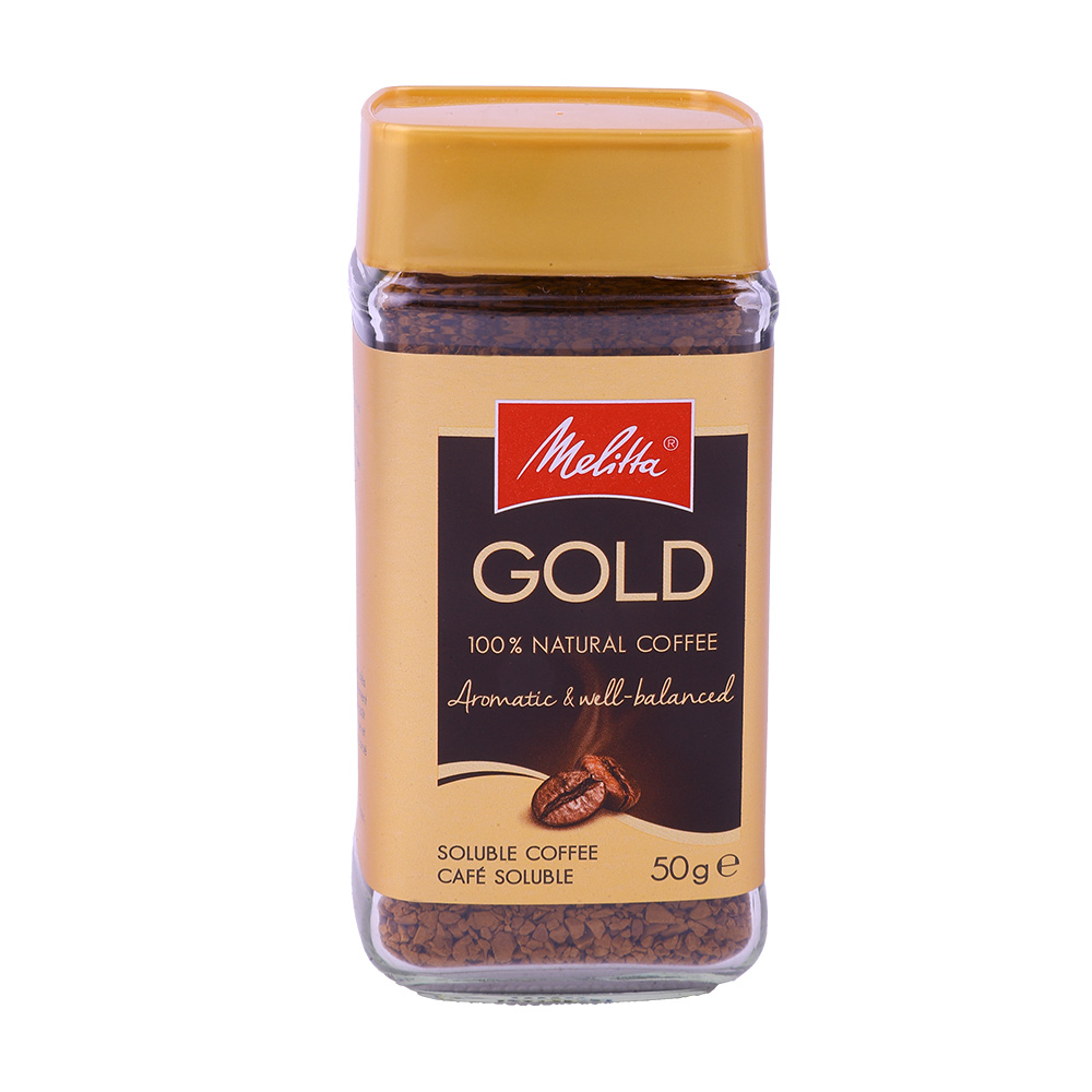 Melitta Gold 100% Natural Coffee 50g