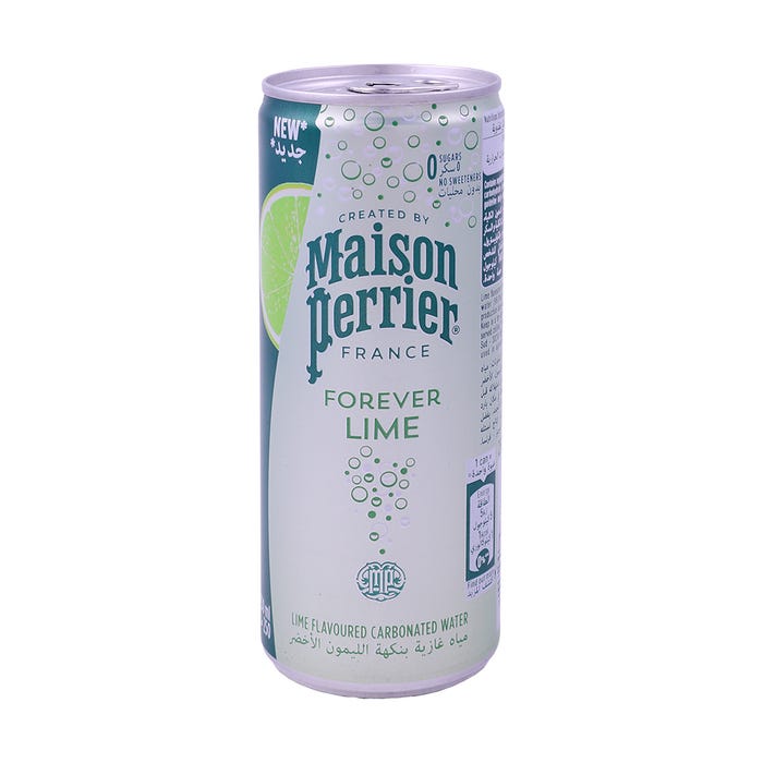 Maison Perrier Forever Lime Flavoured Carbonated Water 250ml
