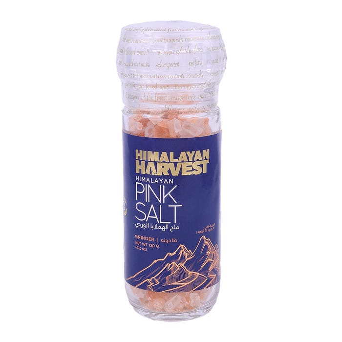 Himalayan Harvest Grinder Pink Salt 120g