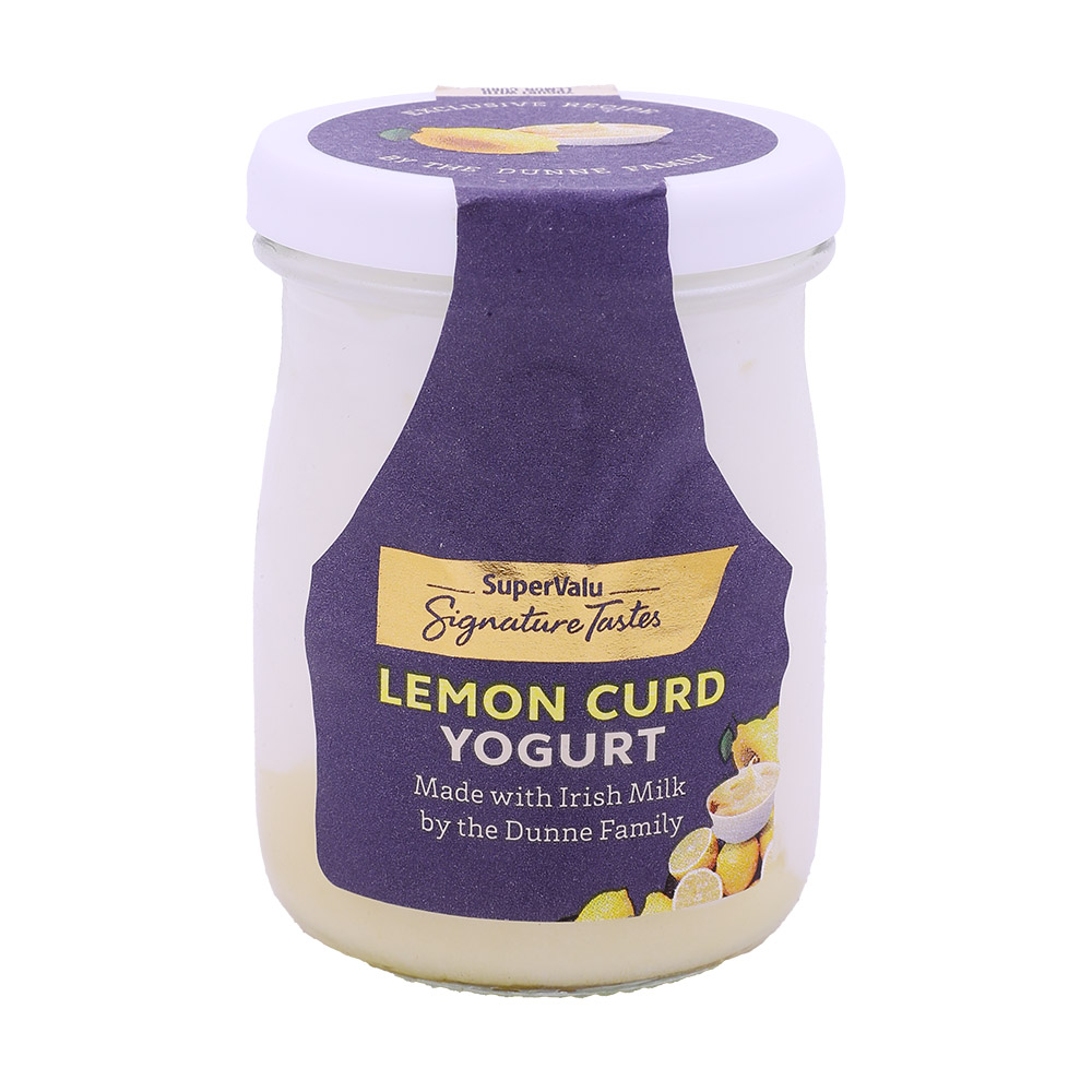 SuperValu Lemon Curd Yogurt Jar 140g