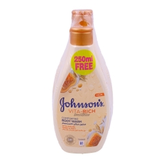 Johnson's Vita-Rich Smoothies Body Wash 400ml + 250ml [Special Offer] 
