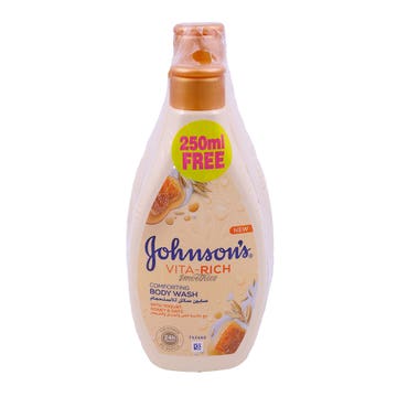 Johnson's Vita-Rich Smoothies Body Wash 400ml + 250ml [Special Offer] 