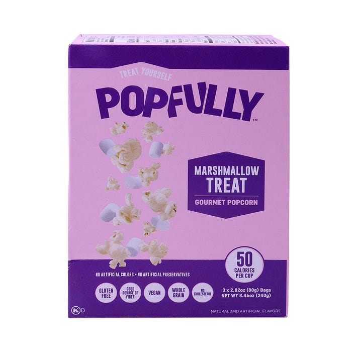 Popfully Marshmallow Treat Popcorn 240g