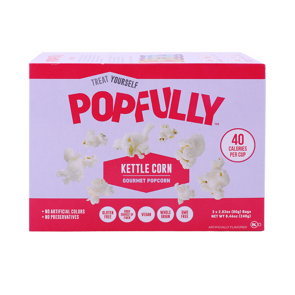 Popfully Kettle Corn Popcorn 240g - Bahrain Alosraonline store