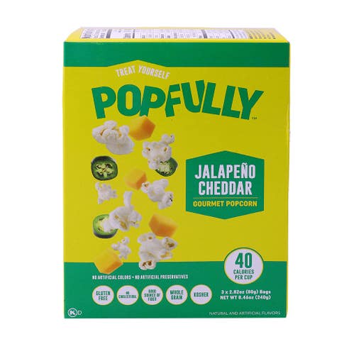 Popfully Jalapeno Cheddar Popcorn 240g 