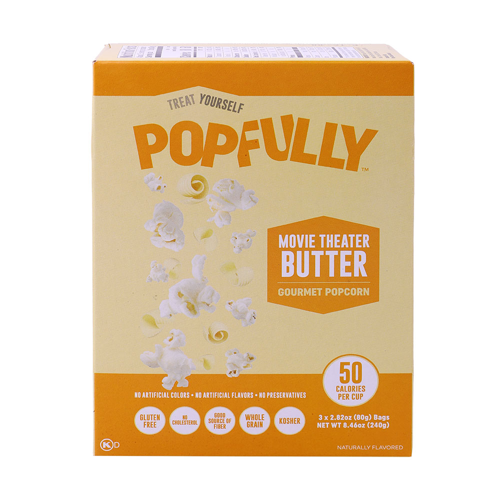 Popfully Movie Theatre Butter Popcorn 240g
