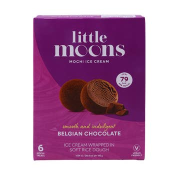 Little Moons Belgian Chocolate Mochi Ice Cream 192g 