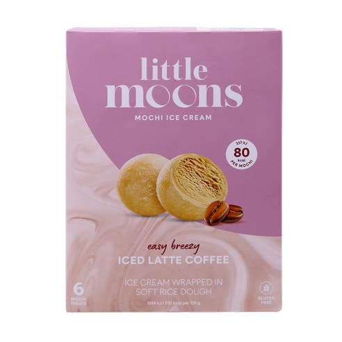 Little Moons Iced Latte Coffee Mochi Ice Cream 192g 
