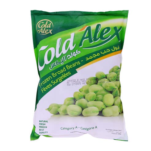 Cold Alex Frozen Broad Beans 400g 