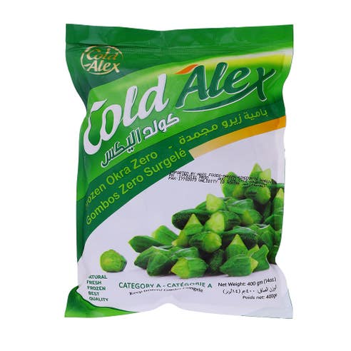Cold Alex Frozen Okra Zero 400g 