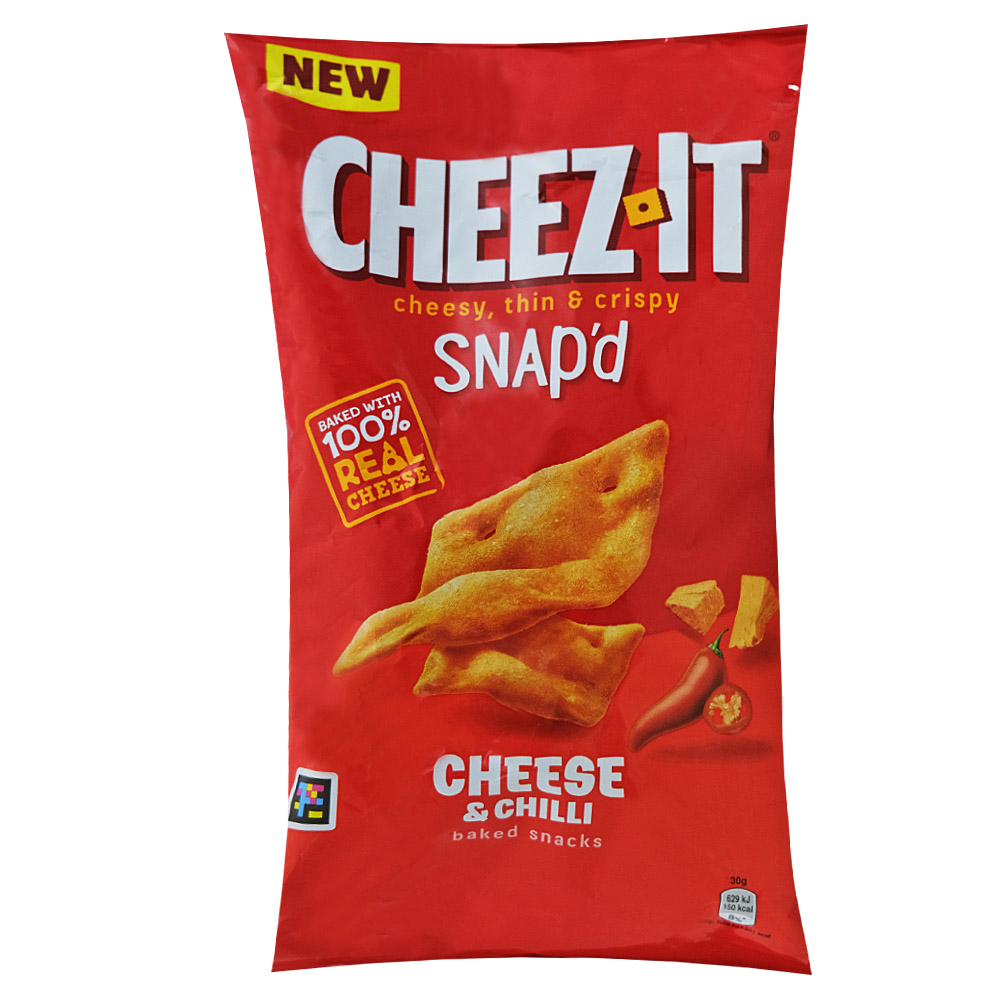 Cheez It Snap'd Cheese & Chilli Crackers 120g