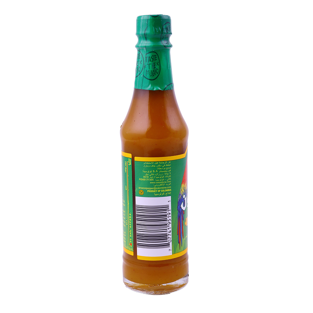 Amazon Hot & Sweet Mango Sauce 98ml back image